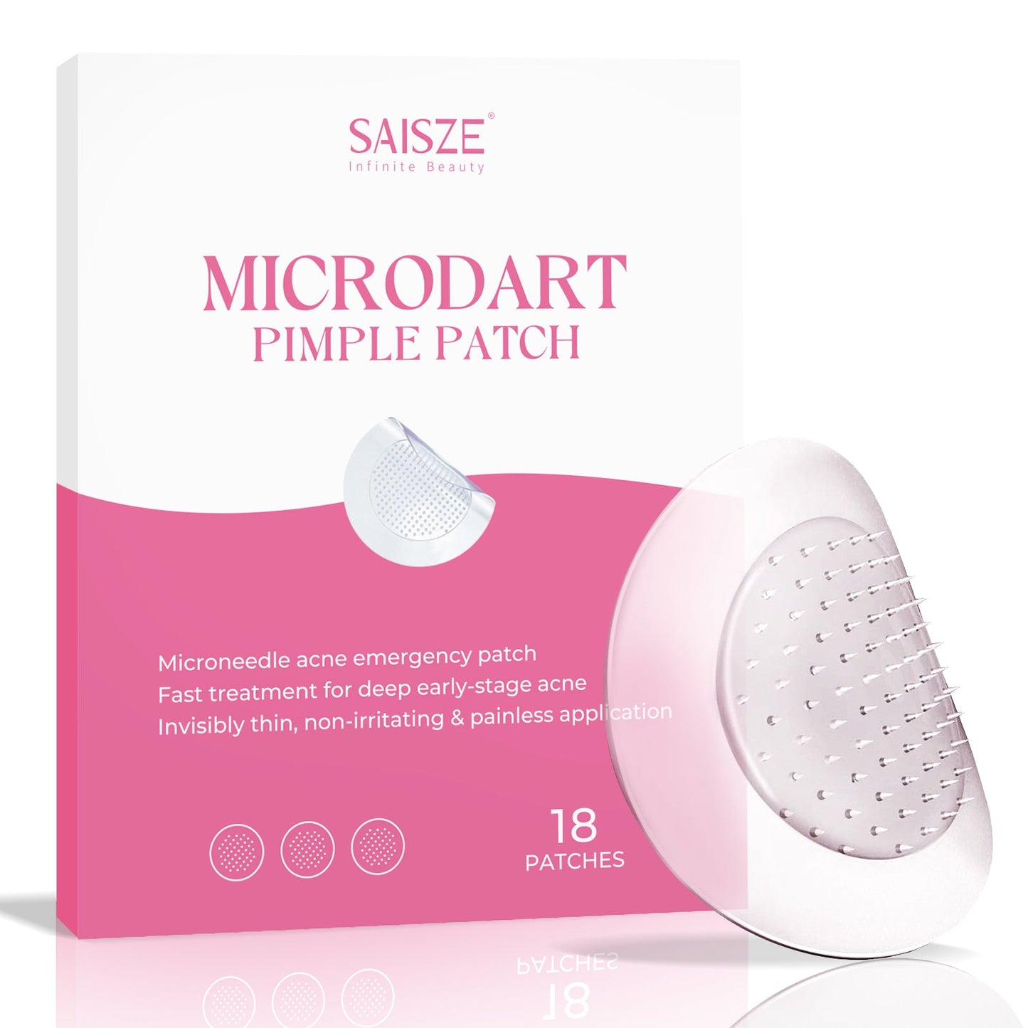 Microdart Pimple Patch Invisible Hydrocolloid Acne Patches for All