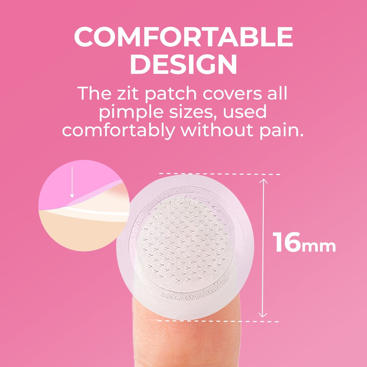 Microdart Pimple Patch Invisible Hydrocolloid Acne Patches for All